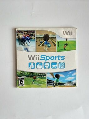 Nintendo Wii 2006 Sports Game W/ Cardboard Sleeve Tested Working